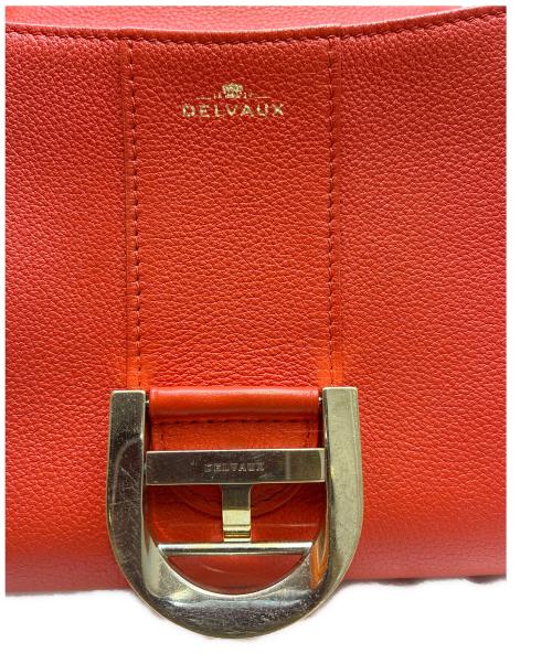 DELVAUX（デルヴォー）DELVAUX (デルヴォー) ブリヨンミニ レッド サイズ:ミニの古着・服飾アイテム
