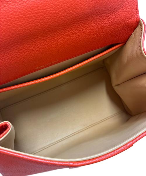 DELVAUX（デルヴォー）DELVAUX (デルヴォー) ブリヨンミニ レッド サイズ:ミニの古着・服飾アイテム