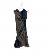 ISSEY MIYAKEイッセイミヤケ）の古着「シュリンクチュニック」｜ブラウン