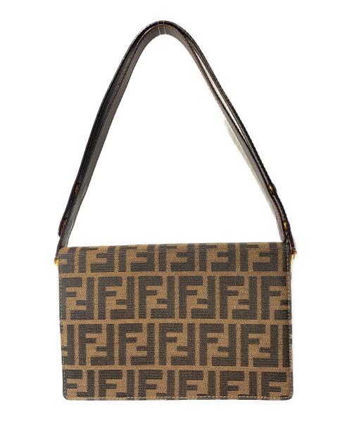 FENDI（フェンディ）FENDI (フェンディ) ミニショルダーバッグ ブラウンの古着・服飾アイテム