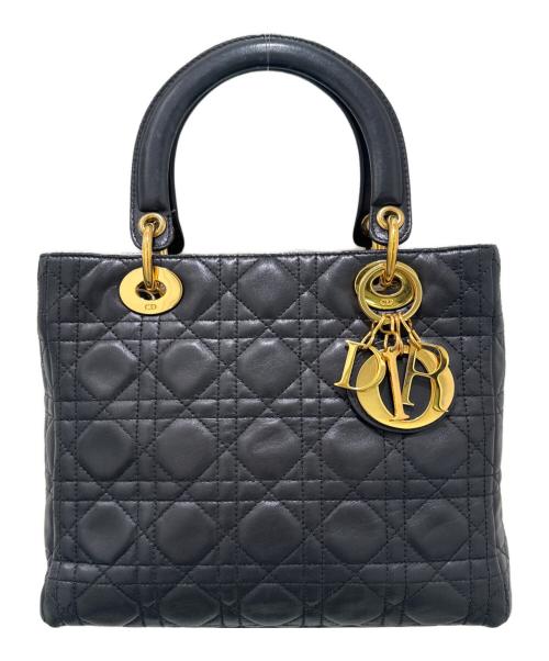 Christian Dior（クリスチャン ディオール）Christian Dior (クリスチャン ディオール) ハンドバッグ ブラックの古着・服飾アイテム