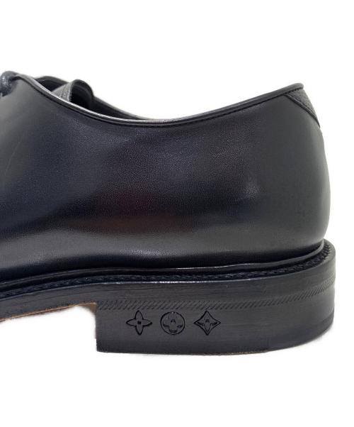 LOUIS VUITTON（ルイ ヴィトン）LOUIS VUITTON (ルイ ヴィトン) プレーントゥシューズ ブラック サイズ:7.5の古着・服飾アイテム
