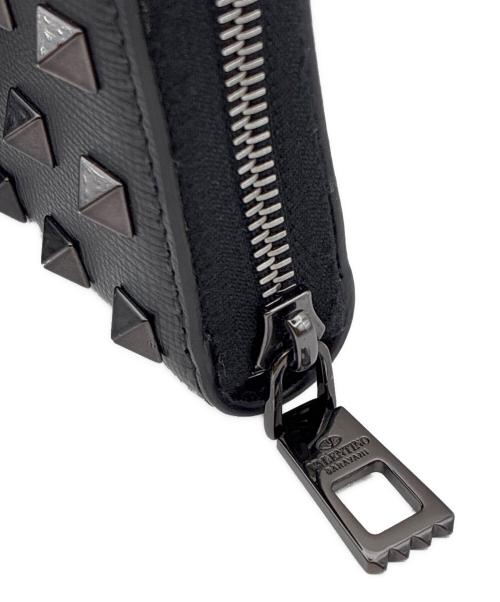 VALENTINO（ヴァレンティノ）VALENTINO (ヴァレンティノ) ショルダーストラップ付コインケース ブラック サイズ:-の古着・服飾アイテム