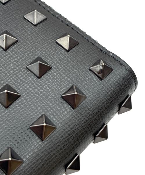 VALENTINO（ヴァレンティノ）VALENTINO (ヴァレンティノ) ショルダーストラップ付コインケース ブラック サイズ:-の古着・服飾アイテム