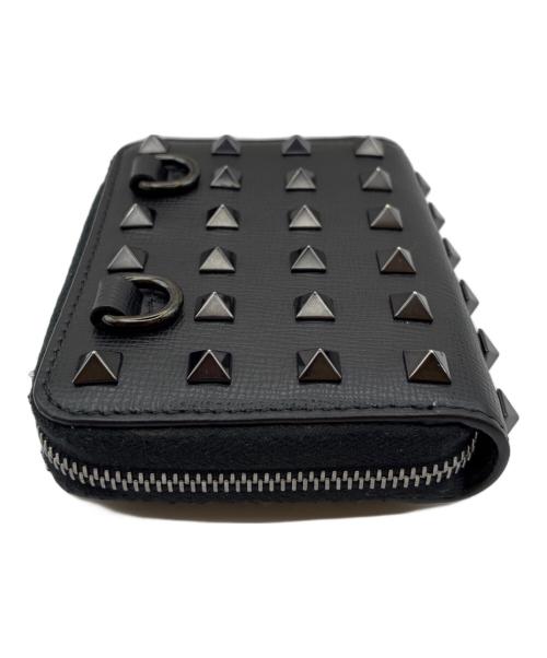 VALENTINO（ヴァレンティノ）VALENTINO (ヴァレンティノ) ショルダーストラップ付コインケース ブラック サイズ:-の古着・服飾アイテム