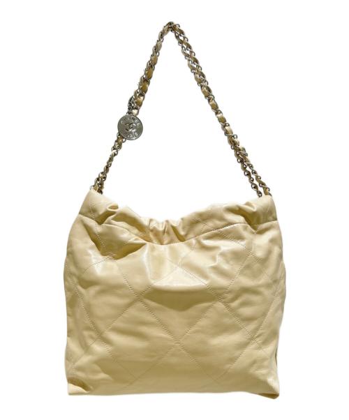CHANEL（シャネル）CHANEL (シャネル) シャネル22/ワンショルダーバッグ ベージュの古着・服飾アイテム
