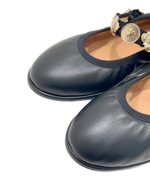CHANEL（シャネル）CHANEL (シャネル) バレエシューズ/メリージェーン  ブラック サイズ:37の古着・服飾アイテム