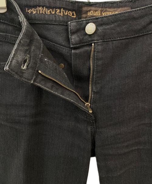 LOUIS VUITTON（ルイ ヴィトン）LOUIS VUITTON (ルイ ヴィトン) デニムパンツ ブラック サイズ:40の古着・服飾アイテム