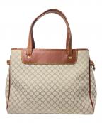 CELINEセリーヌ）の古着「マカダムトートバッグ」｜ベージュ