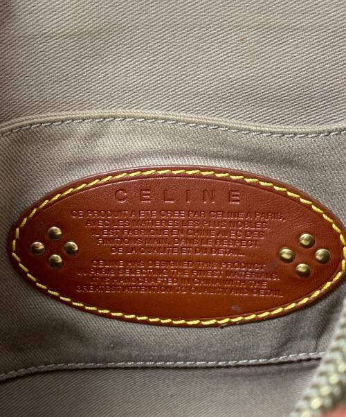 CELINE（セリーヌ）CELINE (セリーヌ) マカダムトートバッグ ベージュの古着・服飾アイテム