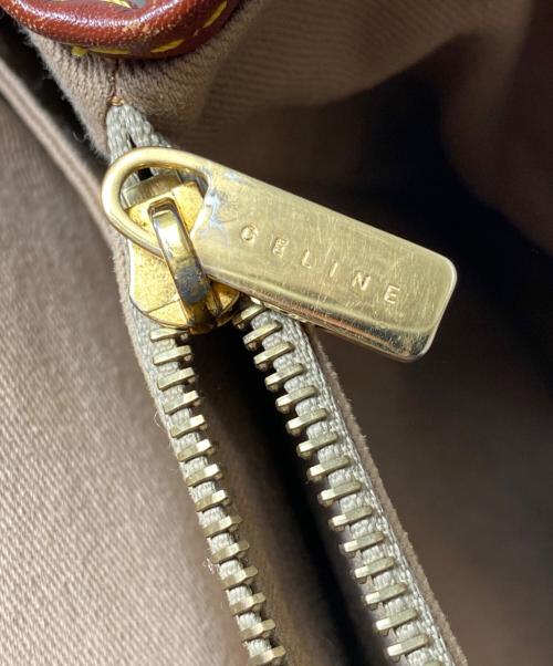 CELINE（セリーヌ）CELINE (セリーヌ) マカダムトートバッグ ベージュの古着・服飾アイテム
