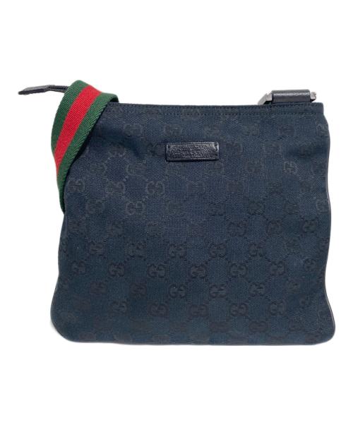 GUCCI（グッチ）GUCCI (グッチ) ショルダーバッグ ブラックの古着・服飾アイテム