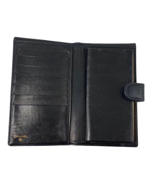 CHANEL（シャネル）CHANEL (シャネル) ココマーク長財布 ブラックの古着・服飾アイテム
