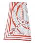 HERMES (エルメス) カレジェアン/カレ140/PROMENADE DU MATIN/朝の散歩 レッド×グレー サイズ:140：150000円