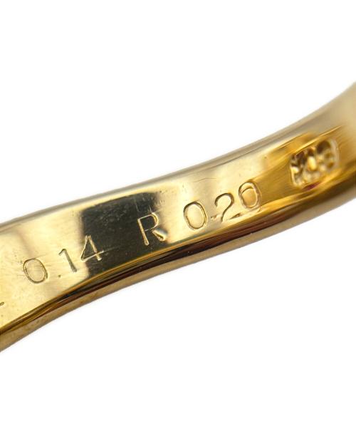 Ponte Vecchio（ポンテヴェキオ）Ponte Vecchio (ポンテヴェキオ) Ruby Emerald Diamond Ring ルビーエメラルドダイヤリング サイズ:14号の古着・服飾アイテム