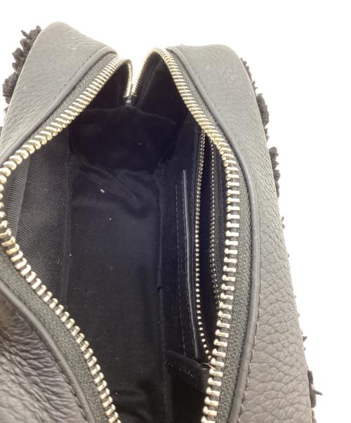 VASIC（ヴァジック）VASIC (ヴァジック) ボアショルダーバッグ ブラックの古着・服飾アイテム