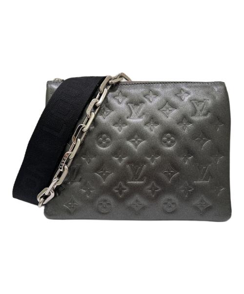 LOUIS VUITTON（ルイ ヴィトン）LOUIS VUITTON (ルイ ヴィトン) クッサン PM M57790 ブラック サイズ:PMの古着・服飾アイテム