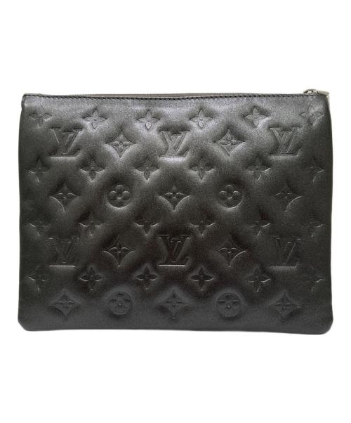 LOUIS VUITTON（ルイ ヴィトン）LOUIS VUITTON (ルイ ヴィトン) クッサン PM M57790 ブラック サイズ:PMの古着・服飾アイテム
