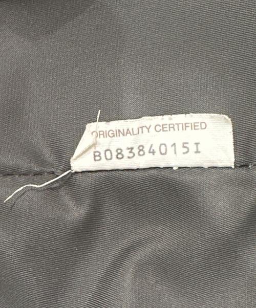 BOTTEGA VENETA（ボッテガベネタ）BOTTEGA VENETA (ボッテガベネタ) 転写イントレチャートナイロントートバッグ ブラックの古着・服飾アイテム