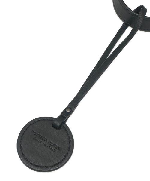 BOTTEGA VENETA（ボッテガベネタ）BOTTEGA VENETA (ボッテガベネタ) 転写イントレチャートナイロントートバッグ ブラックの古着・服飾アイテム