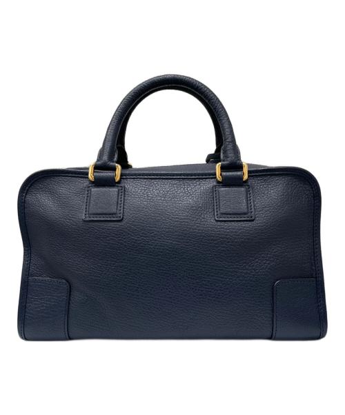 LOEWE（ロエベ）LOEWE (ロエベ) アマソナ28/レザーハンドバッグ ネイビー サイズ:28の古着・服飾アイテム