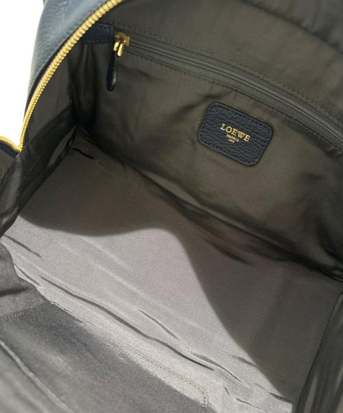 LOEWE（ロエベ）LOEWE (ロエベ) アマソナ28/レザーハンドバッグ ネイビー サイズ:28の古着・服飾アイテム