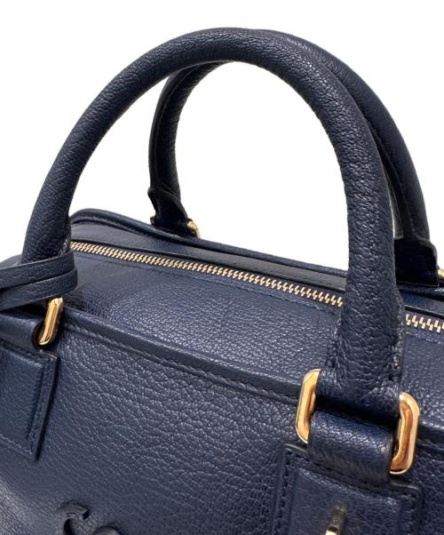 LOEWE（ロエベ）LOEWE (ロエベ) アマソナ28/レザーハンドバッグ ネイビー サイズ:28の古着・服飾アイテム