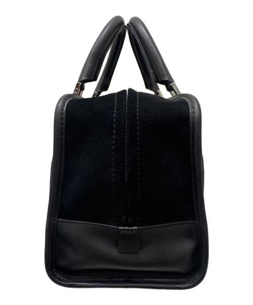 LOEWE（ロエベ）LOEWE (ロエベ) アマソナ28/スウェードハンドバッグ ブラック サイズ:28の古着・服飾アイテム