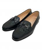 TOD'Sトッズ）の古着「モカシンドライビングシューズ」｜ブラック