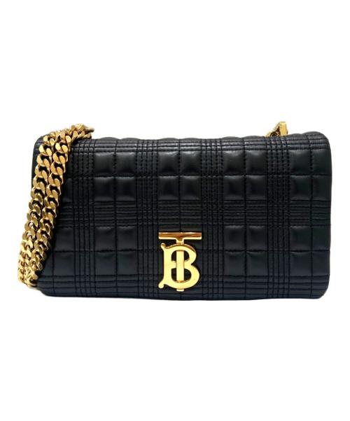 BURBERRY（バーバリー）BURBERRY (バーバリー) TBローラ キルティングショルダーバッグ ブラック サイズ:-の古着・服飾アイテム