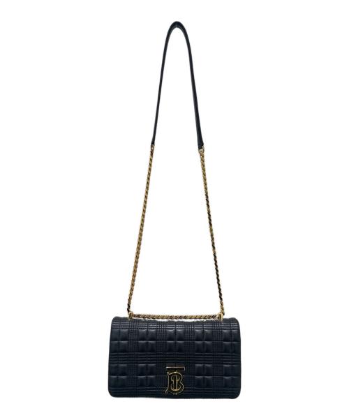 BURBERRY（バーバリー）BURBERRY (バーバリー) TBローラ キルティングショルダーバッグ ブラック サイズ:-の古着・服飾アイテム
