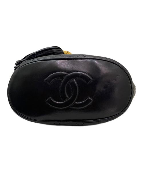 CHANEL（シャネル）CHANEL (シャネル) チェーンショルダーバッグ ブラックの古着・服飾アイテム