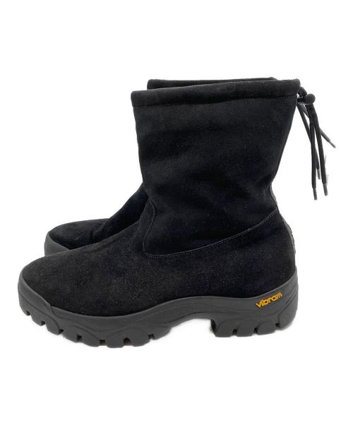 TOUT Y EST（トゥティエ）TOUT Y EST (トゥティエ) スノーブーツ ブラック サイズ:38の古着・服飾アイテム