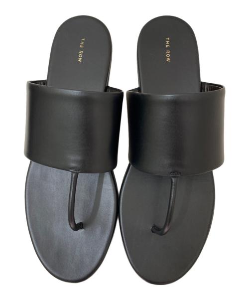 THE ROW（ザ ロウ）THE ROW (ザ ロウ) Signum サンダル ブラック サイズ:不明の古着・服飾アイテム