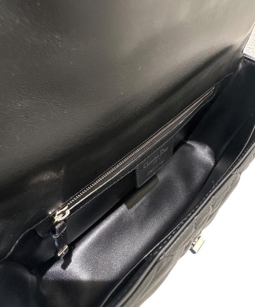 Christian Dior（クリスチャン ディオール）Christian Dior (クリスチャン ディオール) カナージュカロ ミディアム ブラック サイズ:ミディアムの古着・服飾アイテム