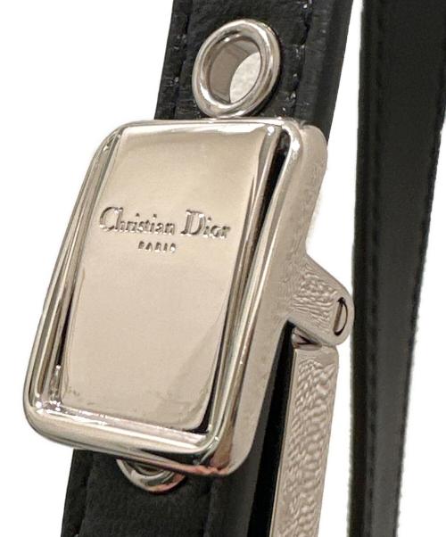Christian Dior（クリスチャン ディオール）Christian Dior (クリスチャン ディオール) カナージュカロ ミディアム ブラック サイズ:ミディアムの古着・服飾アイテム