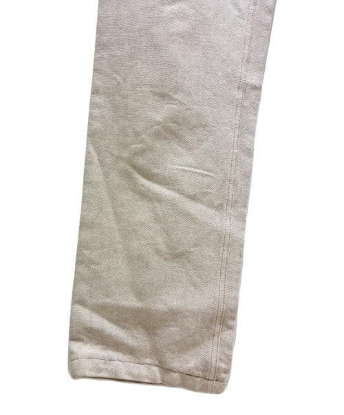 HERMES（エルメス）HERMES (エルメス) テーパードデニムパンツ ベージュ サイズ:36の古着・服飾アイテム