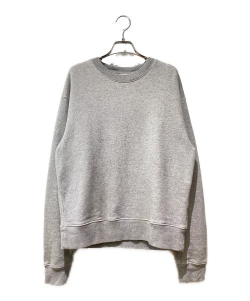 DRIES VAN NOTEN（ドリスヴァンノッテン）DRIES VAN NOTEN (ドリスヴァンノッテン) クルーネックスウェット グレー サイズ:Sの古着・服飾アイテム