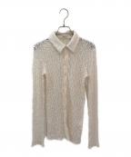 CLANEクラネ）の古着「LADY LACE SHIRT」｜ナチュラル