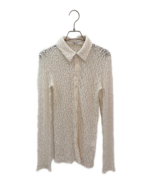CLANE（クラネ）CLANE (クラネ) LADY LACE SHIRT ナチュラル サイズ:2 未使用品の古着・服飾アイテム