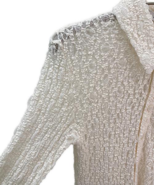 CLANE（クラネ）CLANE (クラネ) LADY LACE SHIRT ナチュラル サイズ:2 未使用品の古着・服飾アイテム