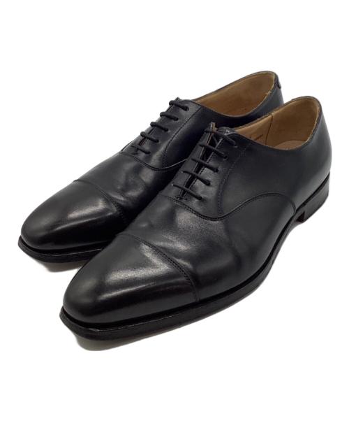 Crockett & Jones（クロケット＆ジョーンズ）Crockett & Jones (クロケット＆ジョーンズ) ストレートチップシューズ ブラック サイズ:7 1/2の古着・服飾アイテム