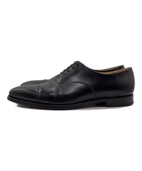 Crockett & Jones（クロケット＆ジョーンズ）Crockett & Jones (クロケット＆ジョーンズ) ストレートチップシューズ ブラック サイズ:7 1/2の古着・服飾アイテム