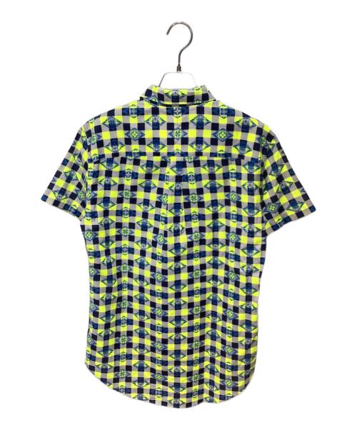 LOUIS VUITTON（ルイ ヴィトン）LOUIS VUITTON (ルイ ヴィトン) 総柄半袖シャツ 黄緑 サイズ:Mの古着・服飾アイテム