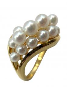 MIKIMOTO（ミキモト）の古着「パールリング」