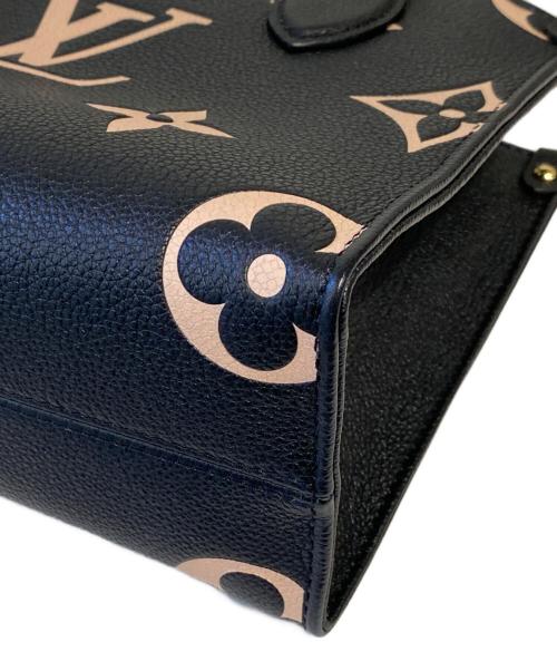 LOUIS VUITTON（ルイ ヴィトン）LOUIS VUITTON (ルイ ヴィトン) オンザゴーPM ブラック×ベージュ サイズ:PMの古着・服飾アイテム