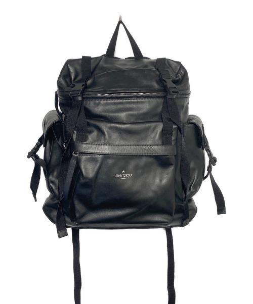 JIMMY CHOO（ジミーチュウ）JIMMY CHOO (ジミーチュウ) リュック ブラックの古着・服飾アイテム