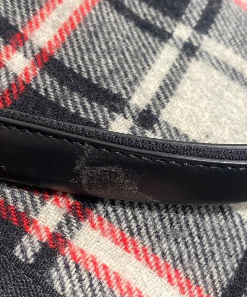 BALENCIAGA（バレンシアガ）BALENCIAGA (バレンシアガ) カバス チェック柄 ハンドバッグ ブラックの古着・服飾アイテム