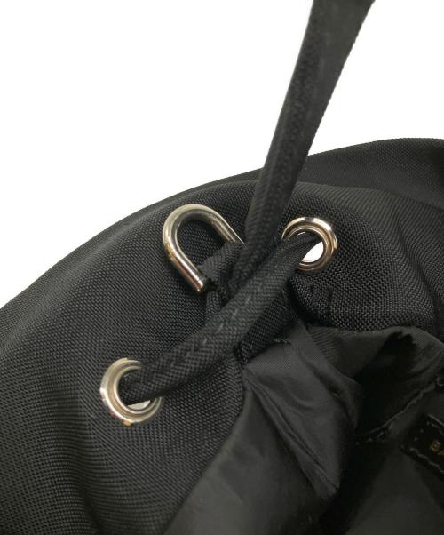 BALENCIAGA（バレンシアガ）BALENCIAGA (バレンシアガ) ロゴ刺繍ナイロン2wayバッグ ブラックの古着・服飾アイテム