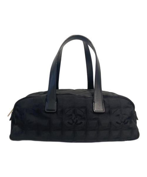 CHANEL（シャネル）CHANEL (シャネル) ニュートラベルライン ミニボストンバッグ ブラック サイズ:ミニの古着・服飾アイテム